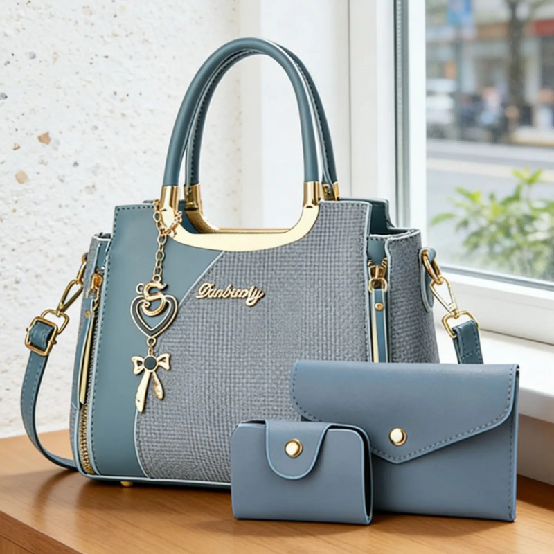 Women Bags For Gift - Elegant Women's Handbag Set, Multi-Color Messenger
