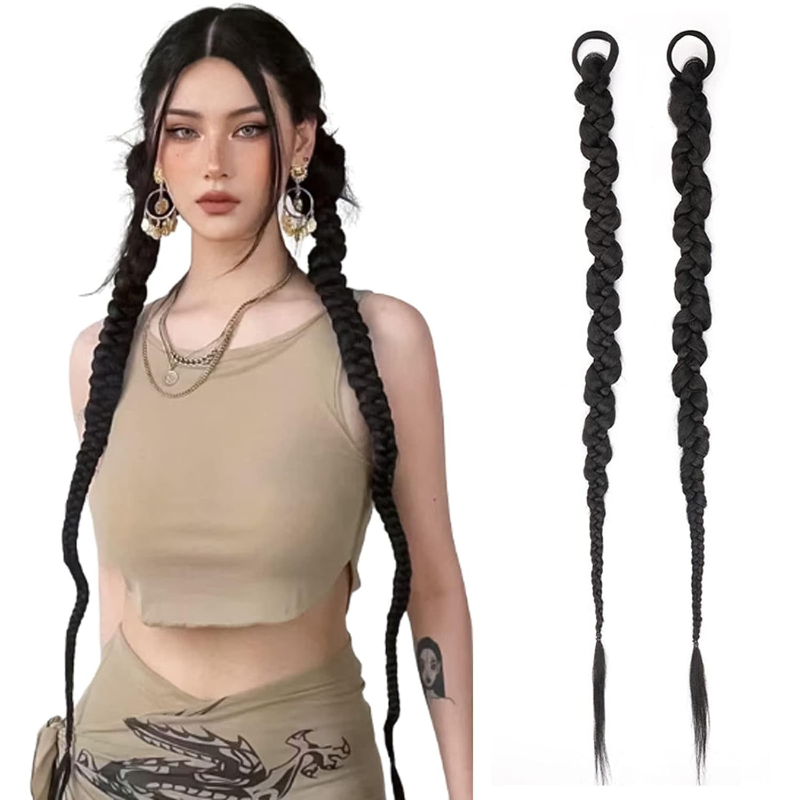 Women Bags Pack - Fashion Braided Ponytail Hair Extensions with
