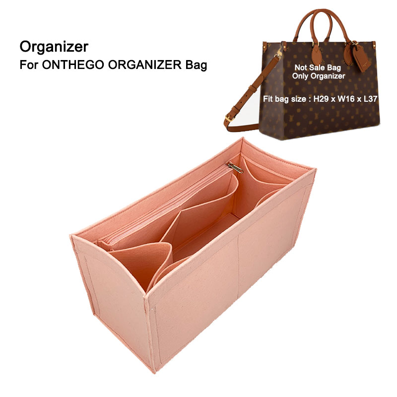 Women Bags Lv - Felt Purse Insert Organizer For OnTheGo