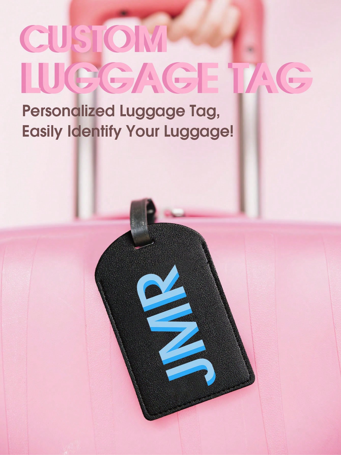 Personalized Initial Luggage T - Women Bags For Gift ulasan dan harga