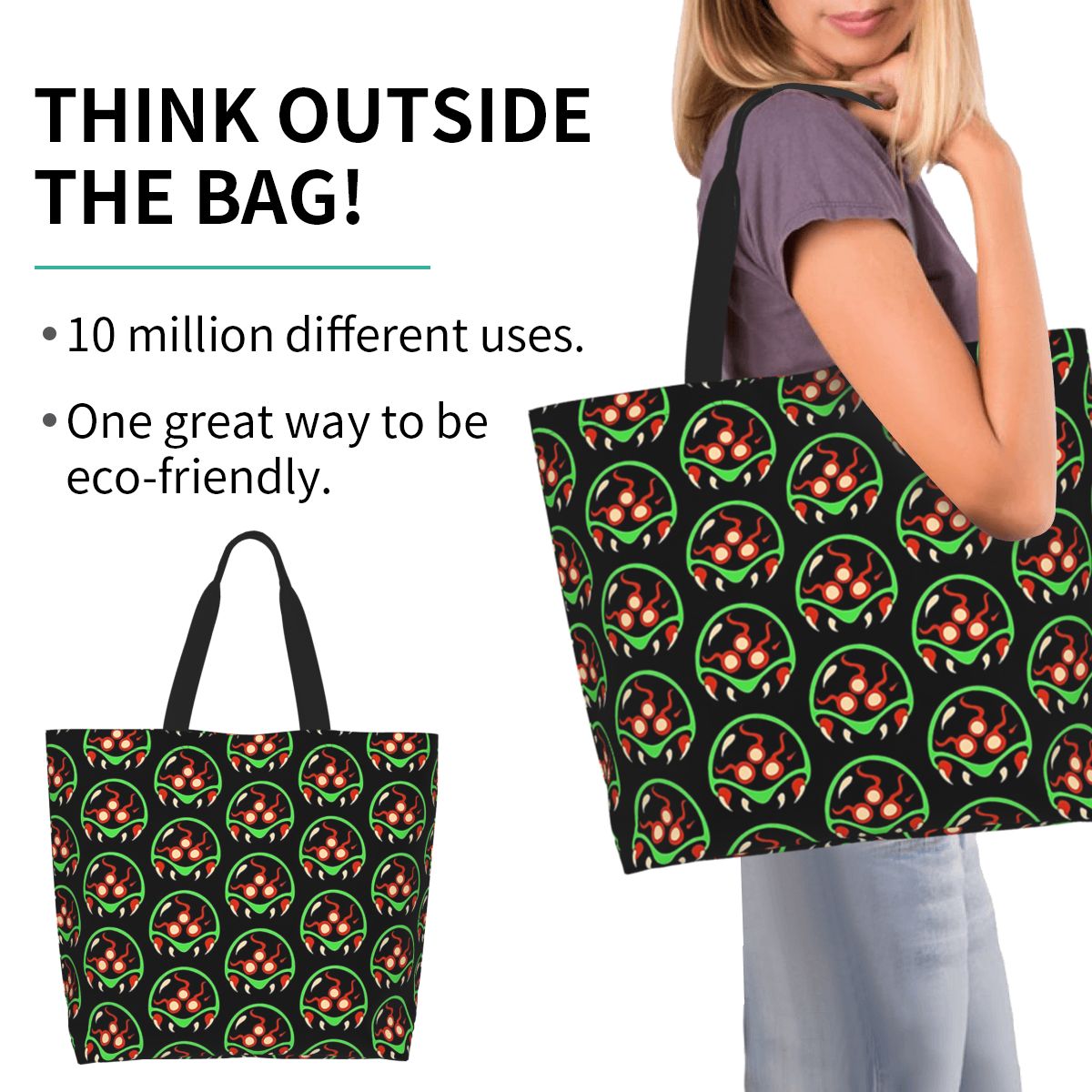 Metroid Vector Shopping Tote B - Women Bags Vector ulasan dan harga