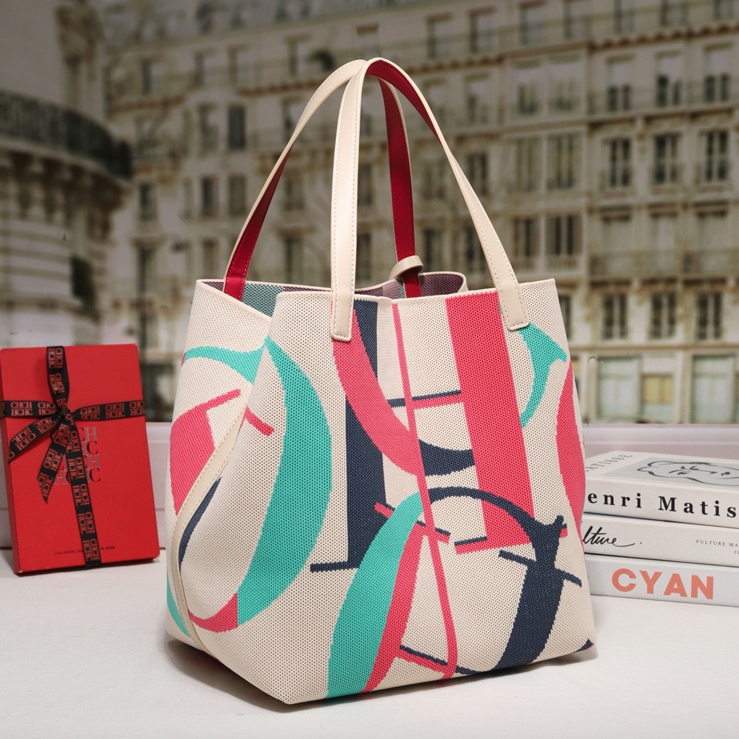 NEW Women's CH Fashion Print T - Women Bags With Laptop Compartment ulasan dan harga