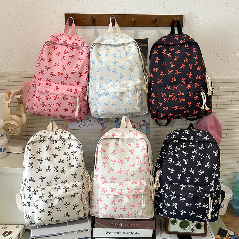 Women Floral Nylon Backpack 6  - Women Bags For Gift ulasan dan harga