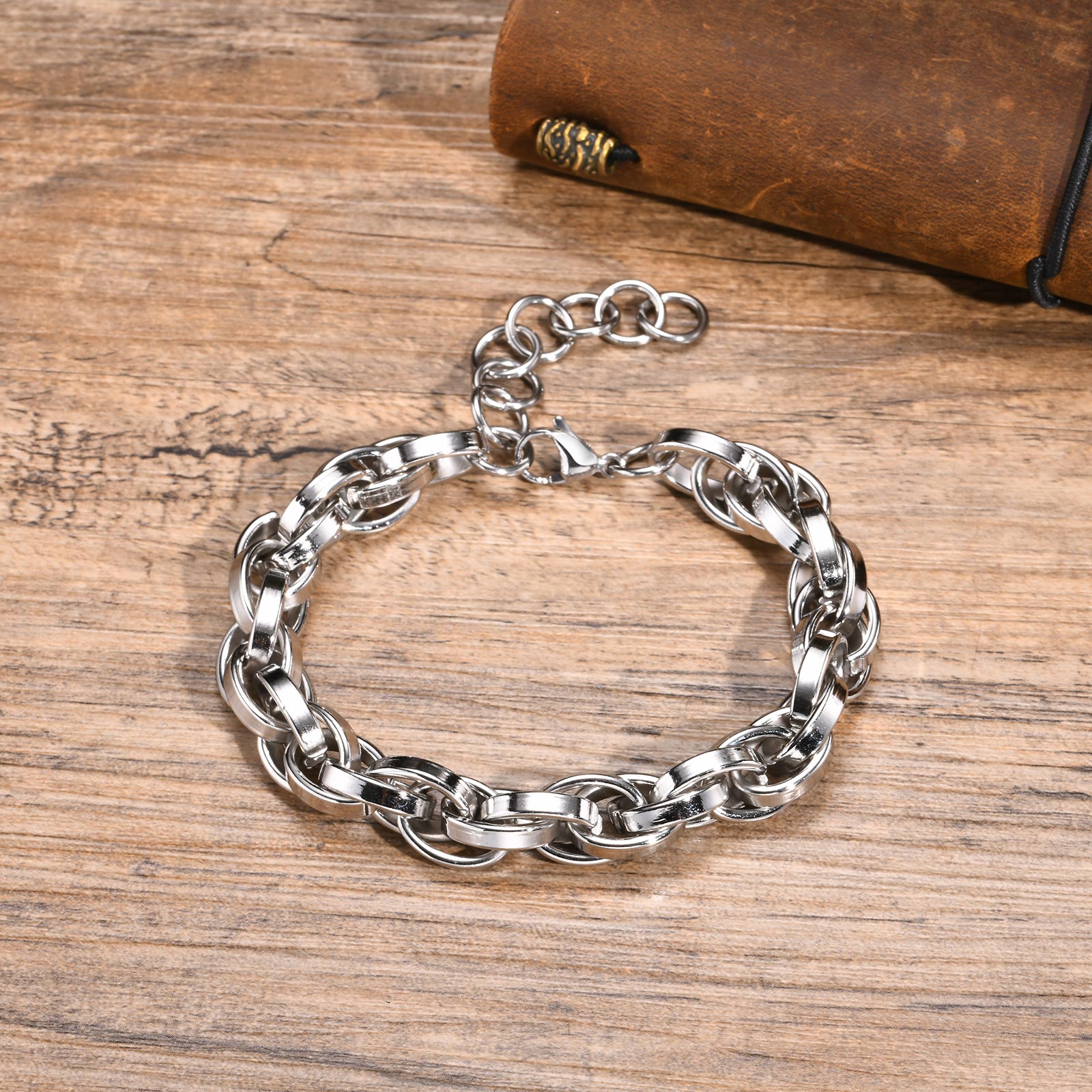Minimalist Silver-tone Chain L - Women Bags Price ulasan dan harga