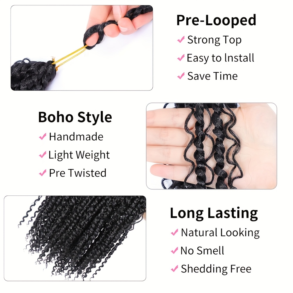 Passion Twist Hair 10 inch Boh - Women Bags Pack ulasan dan harga