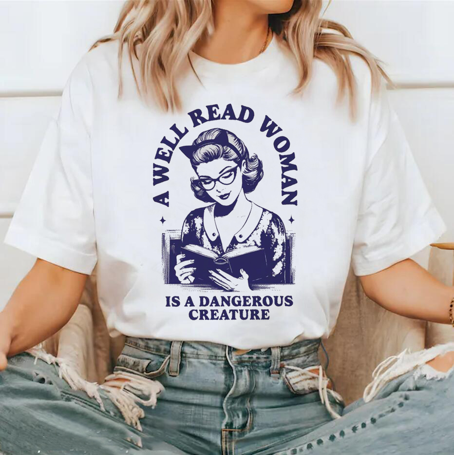 A Well Read Woman Is A Dangero - Women Bags Png ulasan dan harga