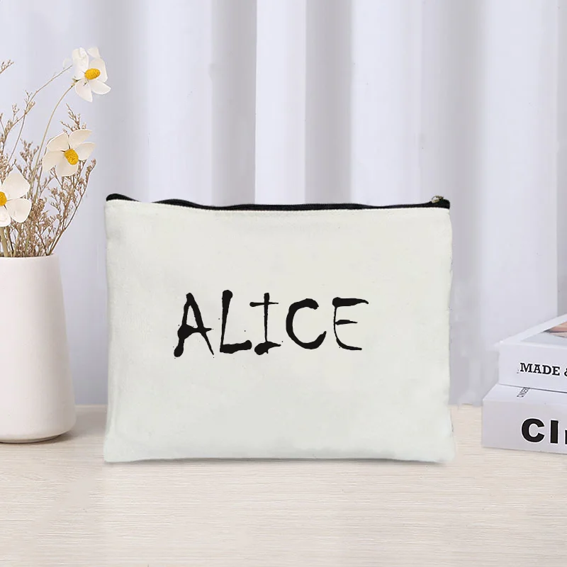 Custom Your Name Cosmetic Bag  - Women Bags Price ulasan dan harga