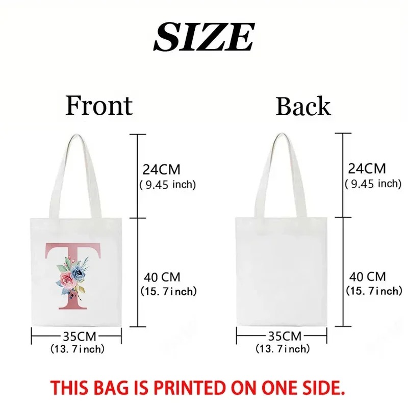 Kawaii Cartoon Orange Cat Prin - Shopper Tote Canvas ulasan dan harga