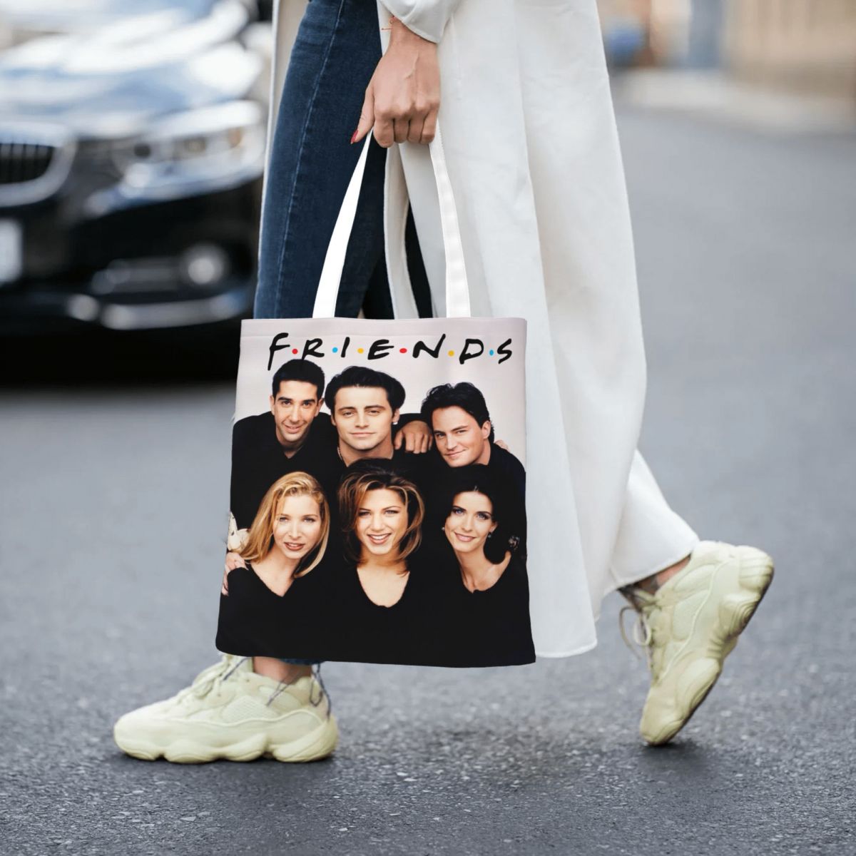 Women Men Friends TV Show Tote - Women Bags Ross ulasan dan harga