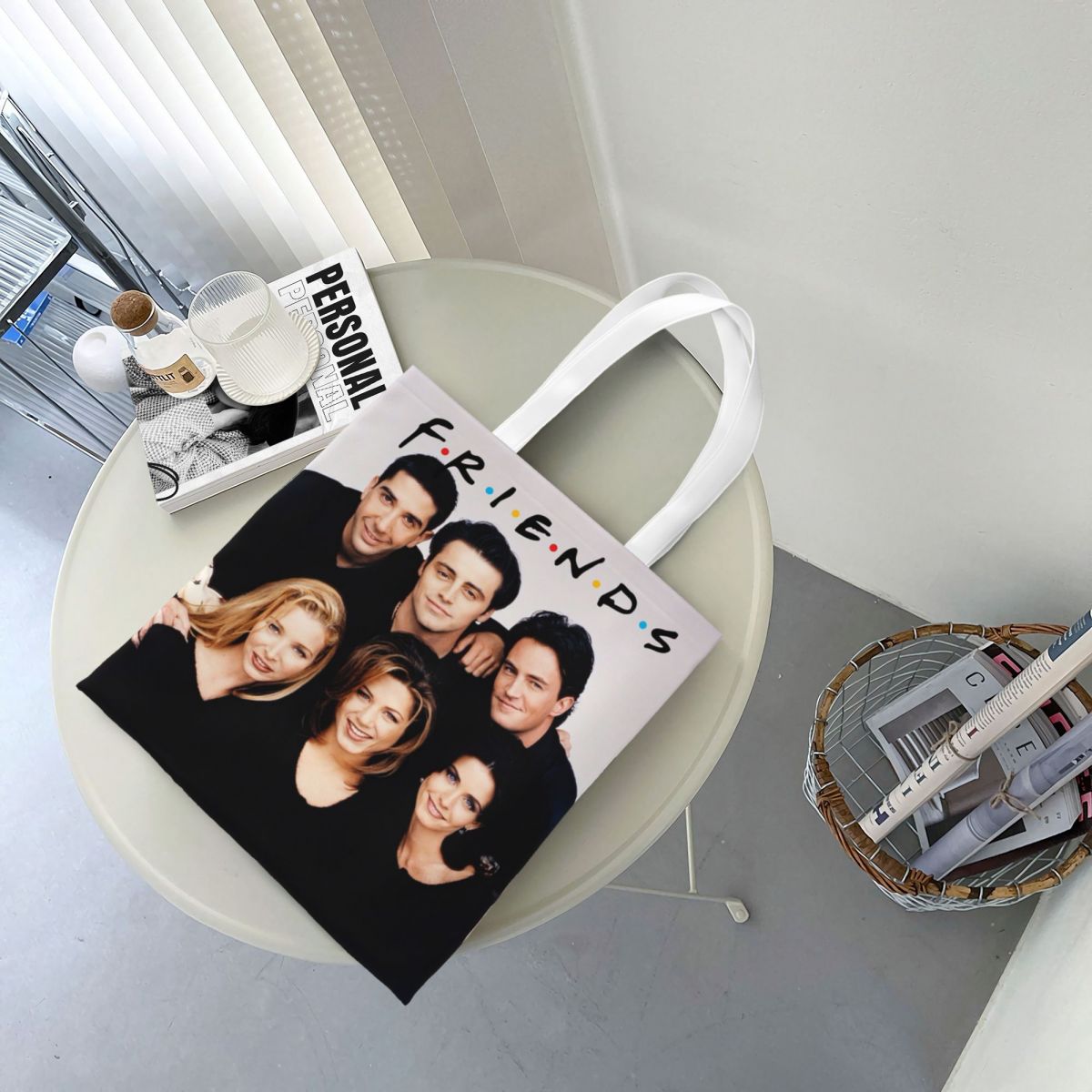 Women Men Friends TV Show Tote - Women Bags Ross ulasan dan harga
