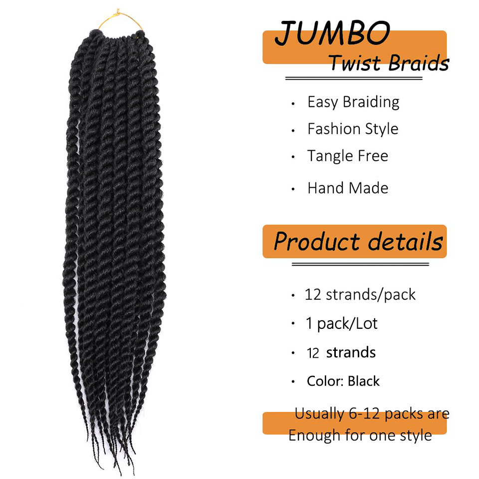 Havana Twist Crochet Hair for  - Women Bags Pack ulasan dan harga