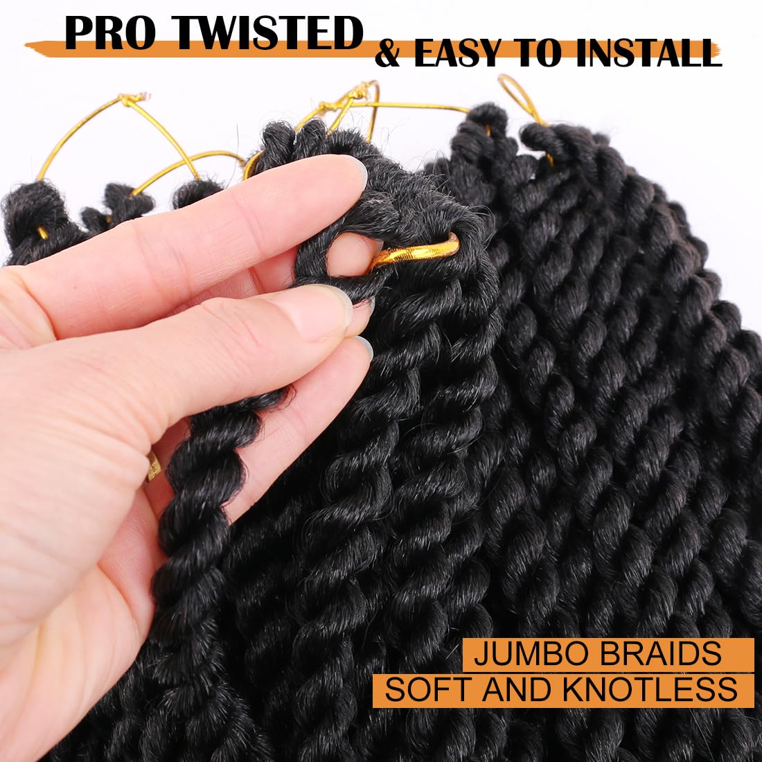 Havana Twist Crochet Hair for  - Women Bags Pack ulasan dan harga