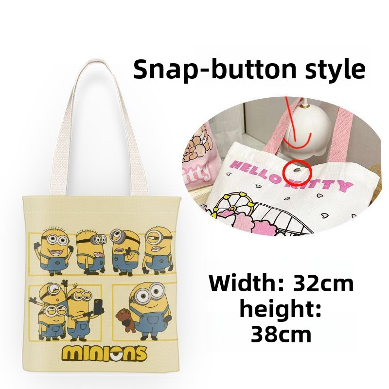 Minions movie animation cartoo - Shopper Tote Canvas ulasan dan harga
