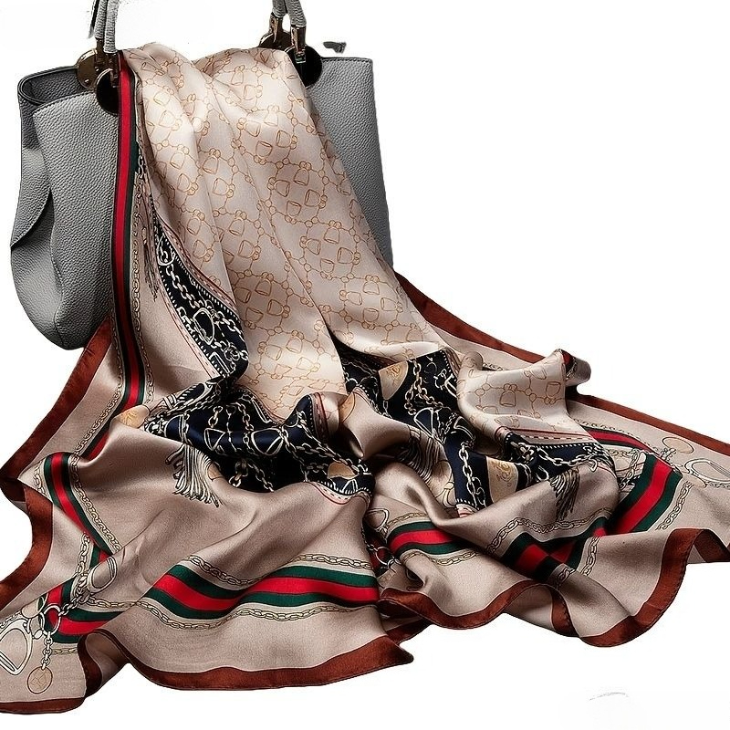 100% Mulberry Silk Long Scarf  - Women Bags Pack ulasan dan harga