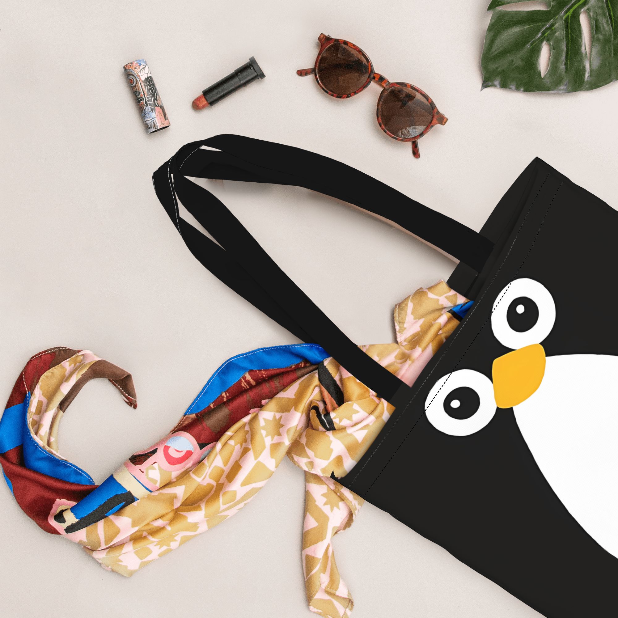 Kawaii Vector Penguin Animal F - Women Bags Vector ulasan dan harga