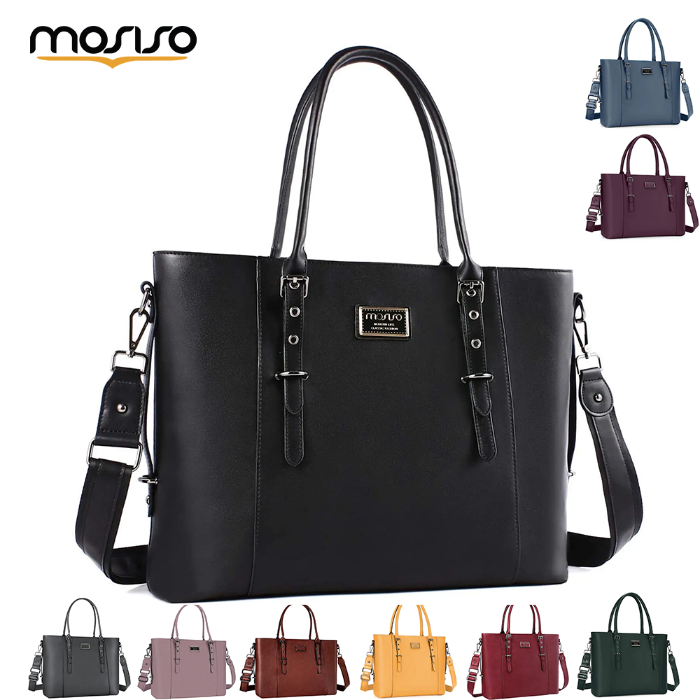 MOSISO Tote Bag for Women MacB - Women Bags With Laptop Compartment ulasan dan harga
