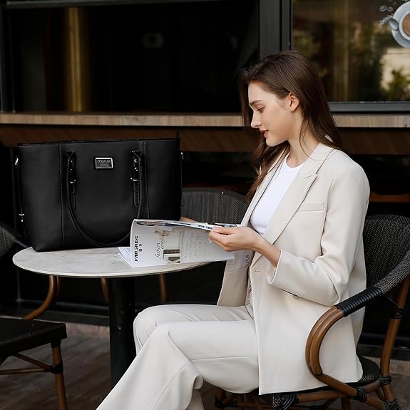 MOSISO Tote Bag for Women MacB - Women Bags With Laptop Compartment ulasan dan harga