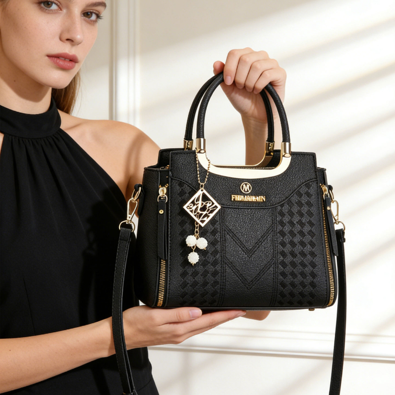 3-piece handbag set made of ly - Women Bags For Gift ulasan dan harga