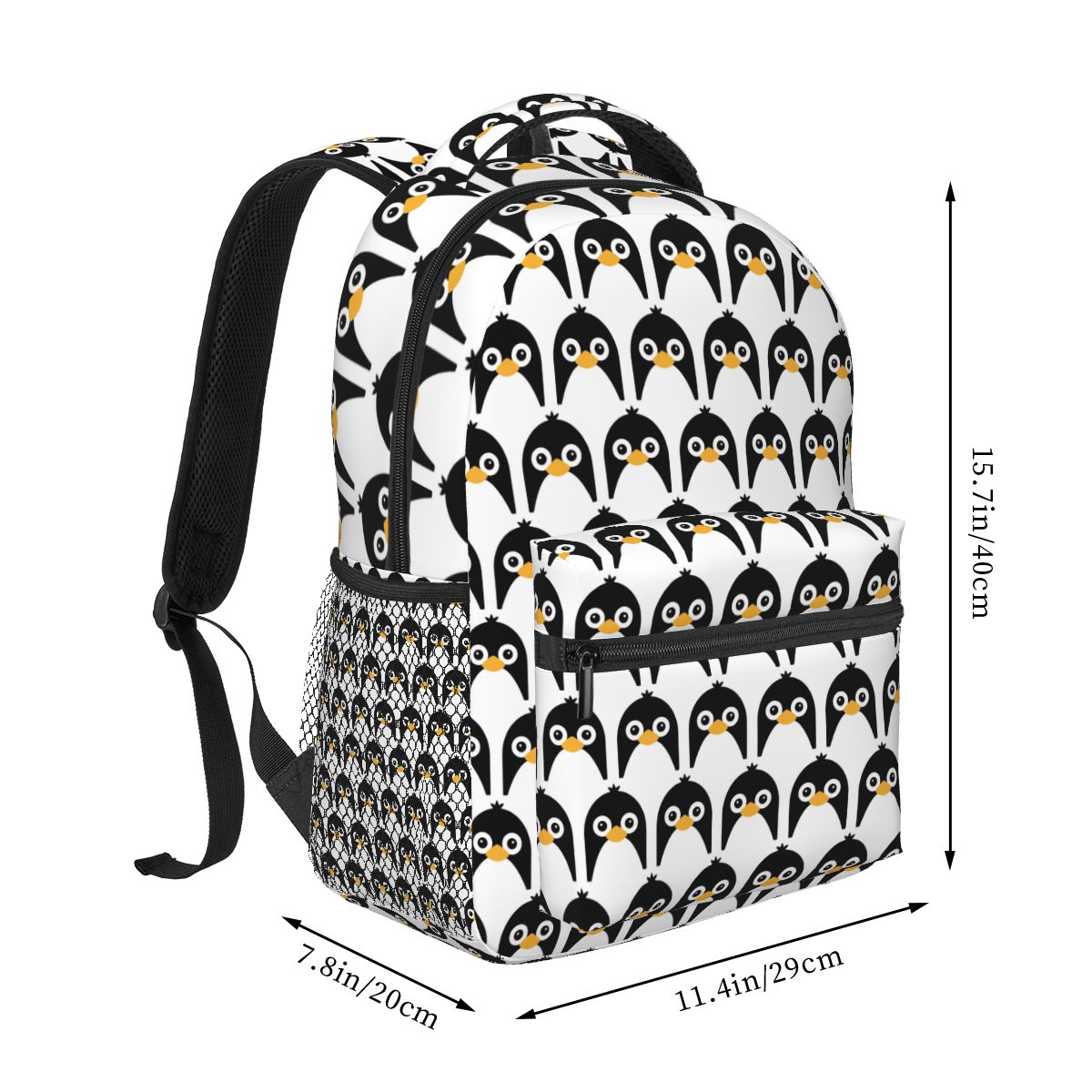 Cute Vector Penguin Backpack S - Women Bags Vector ulasan dan harga