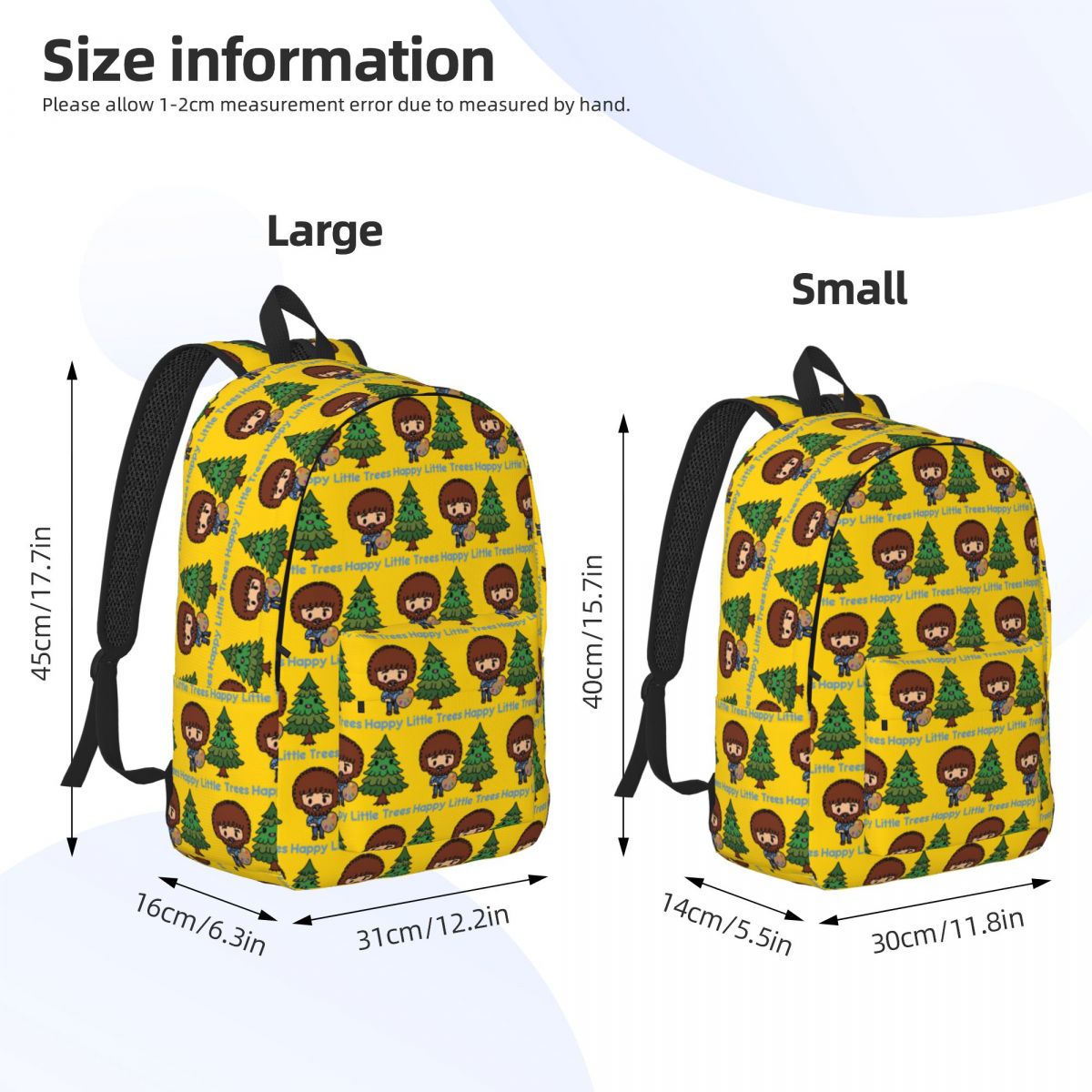 HAPPY LITTLE TREES (BOB ROSS)  - Women Bags Ross ulasan dan harga