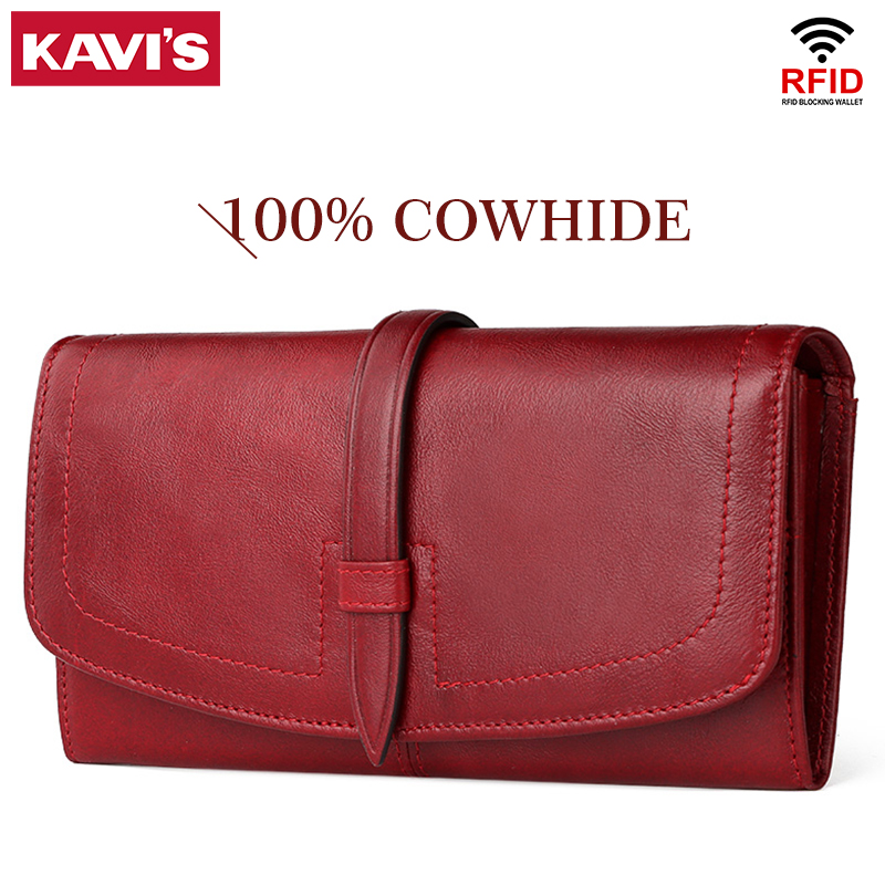 KAVIS Wallets for Women Genuin - Women Bags Price ulasan dan harga