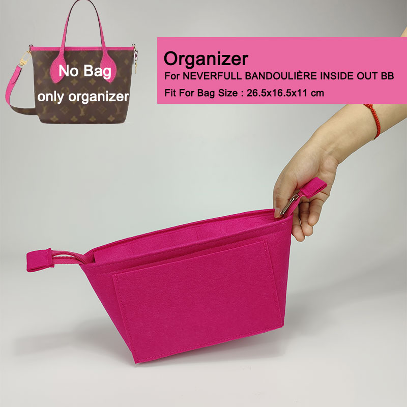 Purse insert Organizer for NEV - Women Bags Lv ulasan dan harga