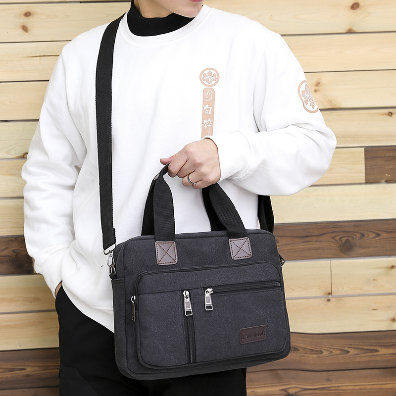 Men's Canvas Travel Handbag La - Shopper Tote Canvas ulasan dan harga