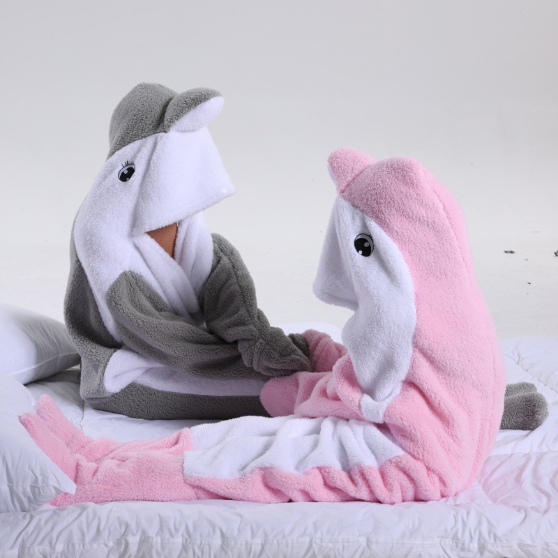Shark Hoodie Blanket Fleece Sh - Women Bags Lv ulasan dan harga