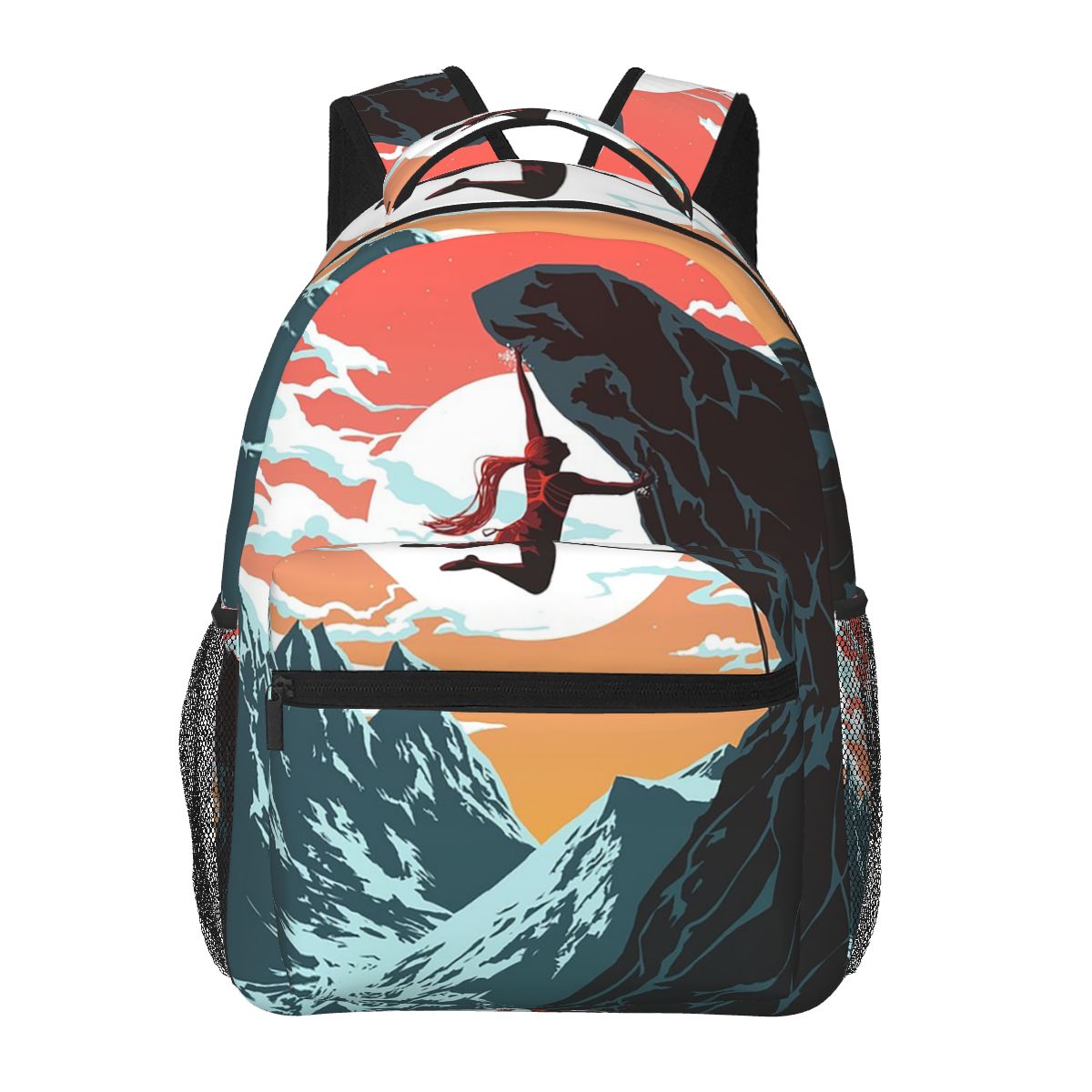 Climbing Girl Vector Art Backp - Women Bags Vector ulasan dan harga