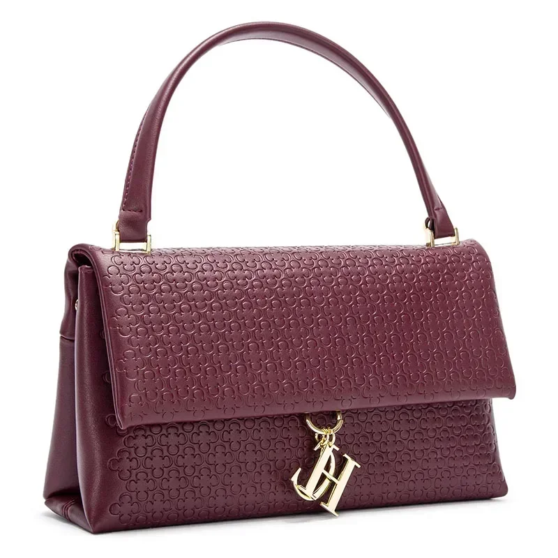 Elegant Handbag Monogram Embos - Women Bags Premium Brands ulasan dan harga
