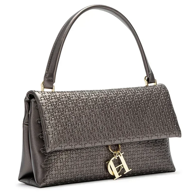 Elegant Handbag Monogram Embos - Women Bags Premium Brands ulasan dan harga