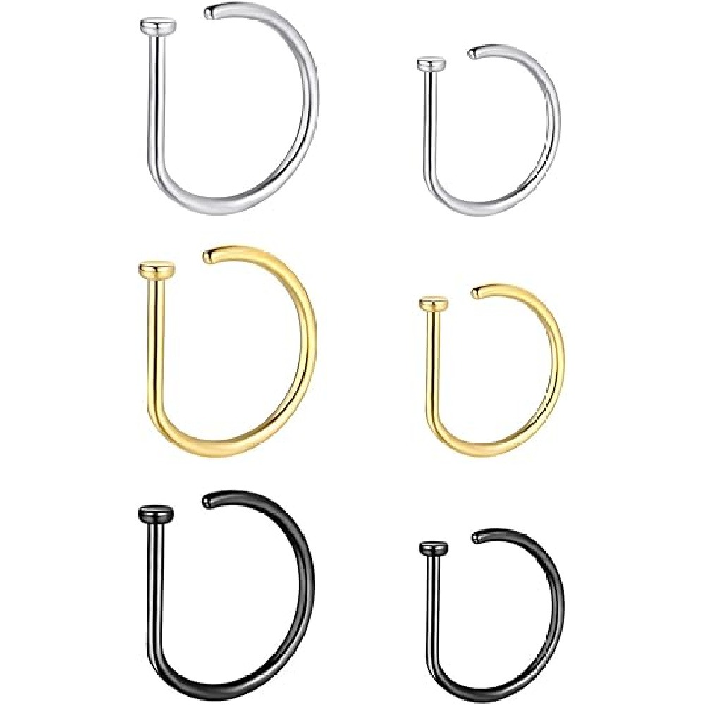 4 Pack Non Piercing D-Shaped N - Women Bags Pack ulasan dan harga