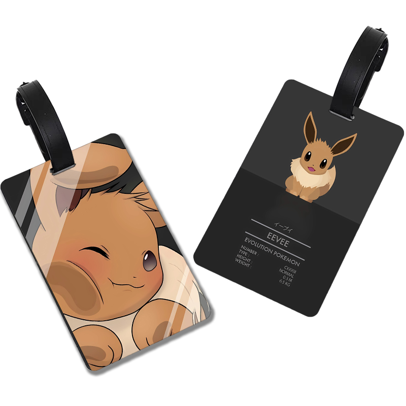 Pokemons Cartoon Luggage Tag K - Women Bags For Gift ulasan dan harga