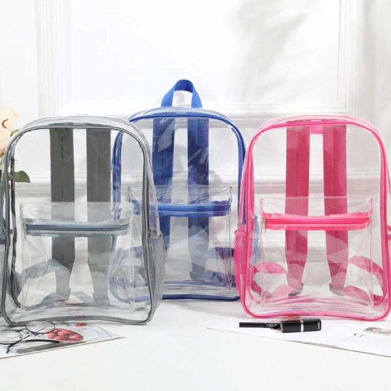 Travel Visible Backpack Large  - Women Bags Casual ulasan dan harga