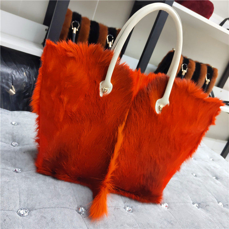 Tote Bag Women's Wool Cashmere - Women Bags High End Brands ulasan dan harga
