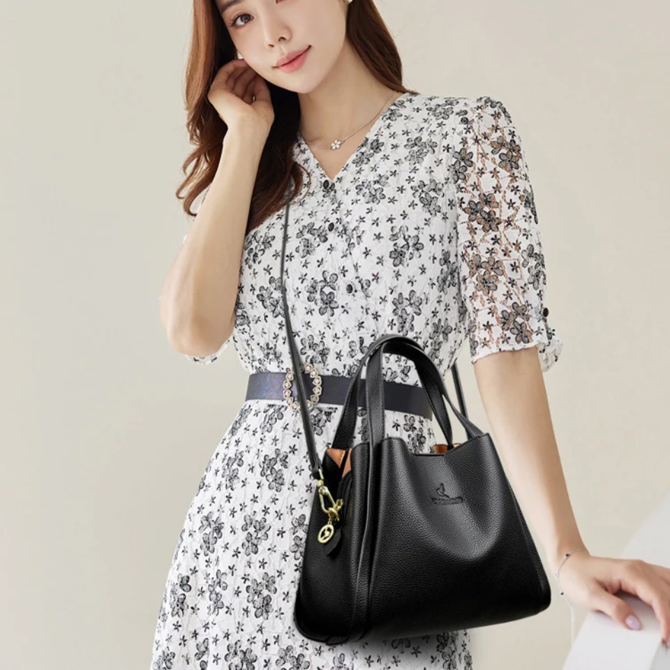 Soft Leather Large Capacity To - Women Bags High End Brands ulasan dan harga