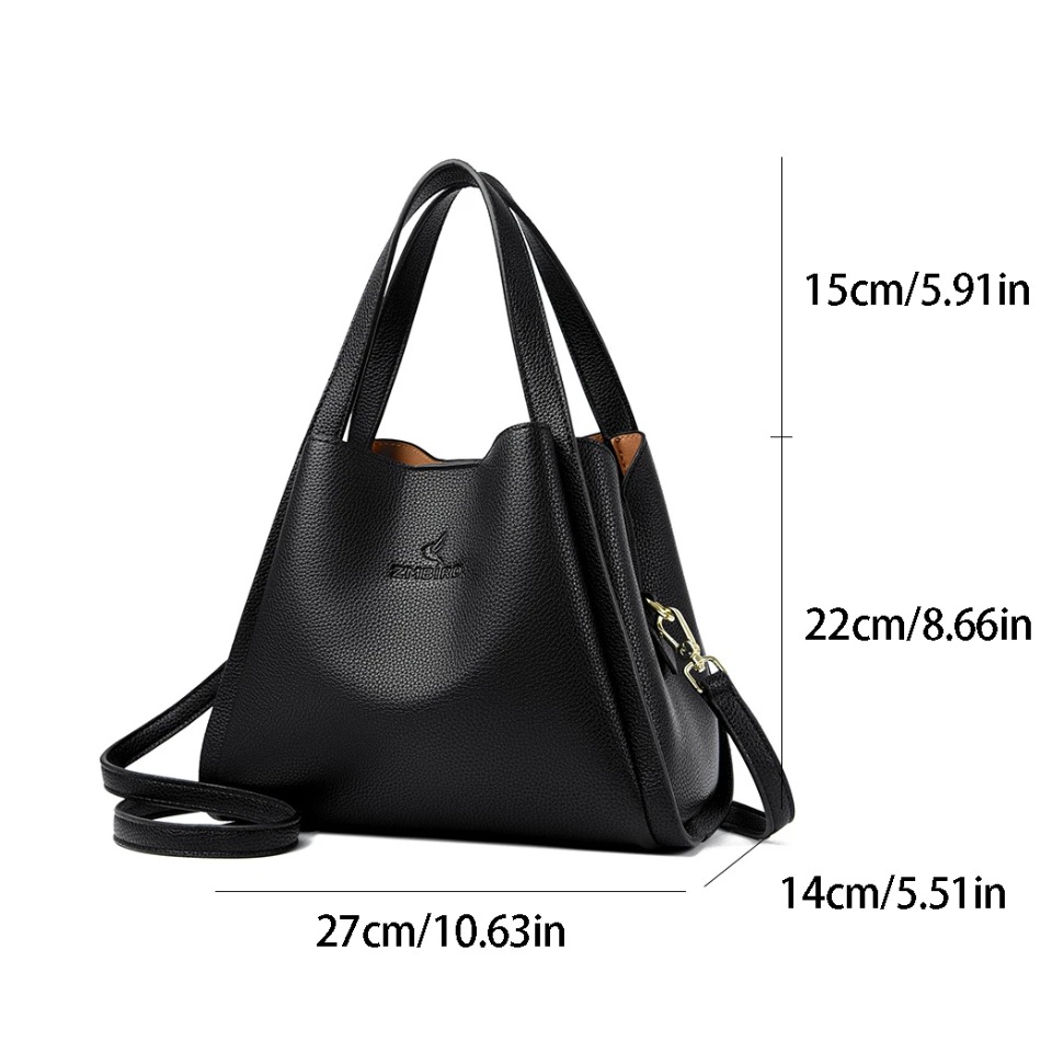 Soft Leather Large Capacity To - Women Bags High End Brands ulasan dan harga