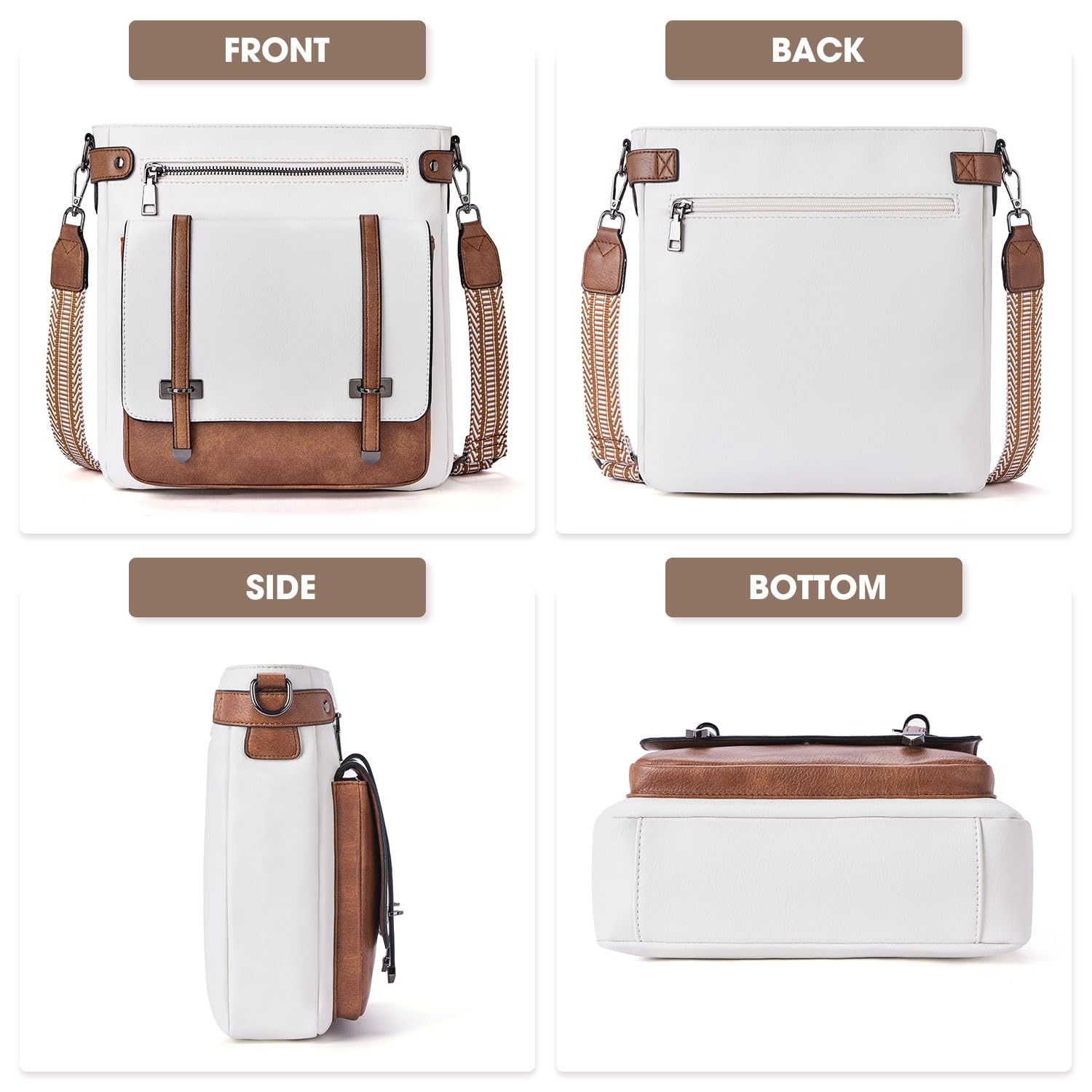 Women's Large Capacity Crossbo - Women Bags With Laptop Compartment ulasan dan harga