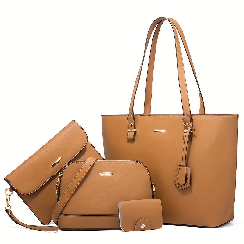 4pcs Fashion Women's Bag Sets  - Women Bags For Gift ulasan dan harga