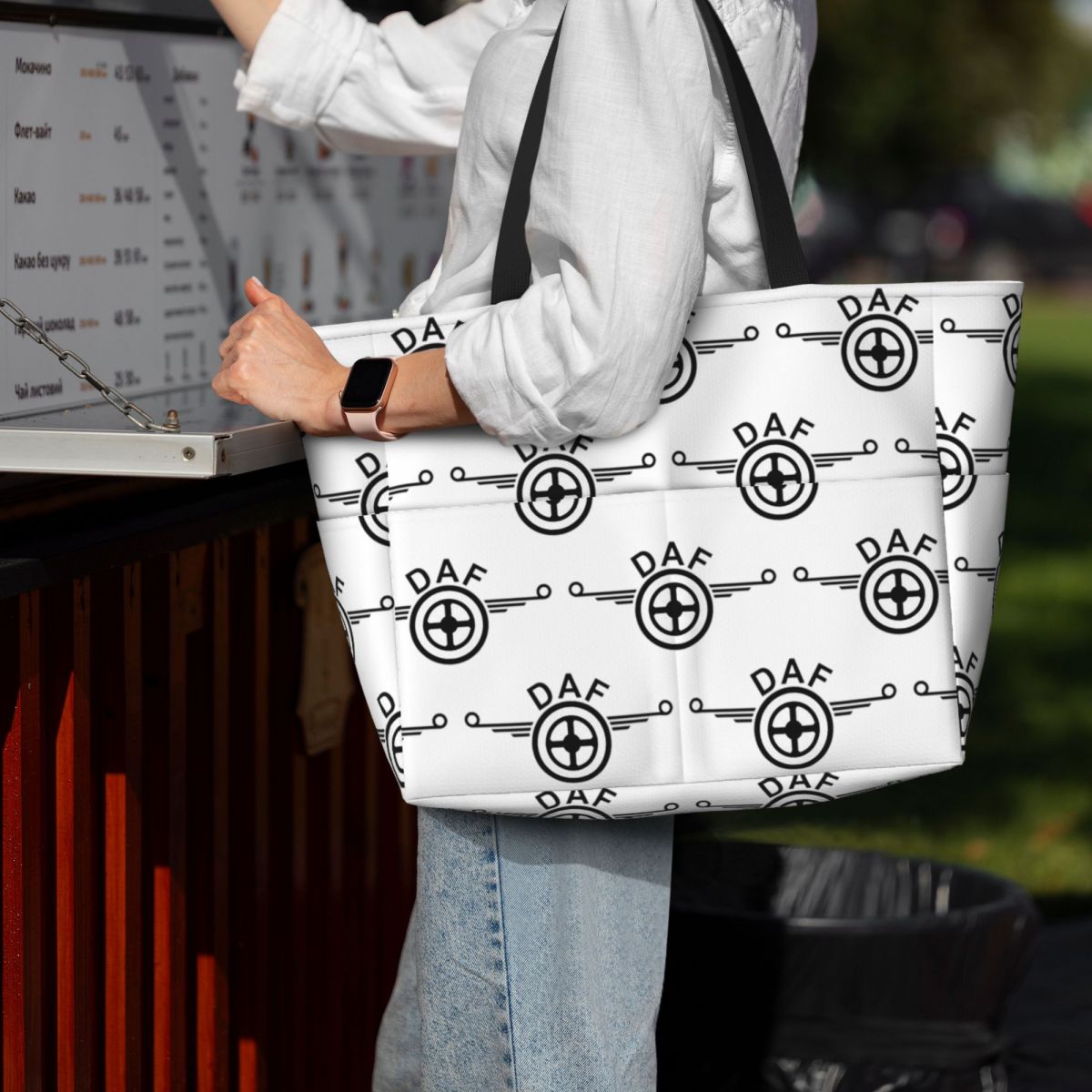Daf Truck Logo Vector Design B - Women Bags Vector ulasan dan harga