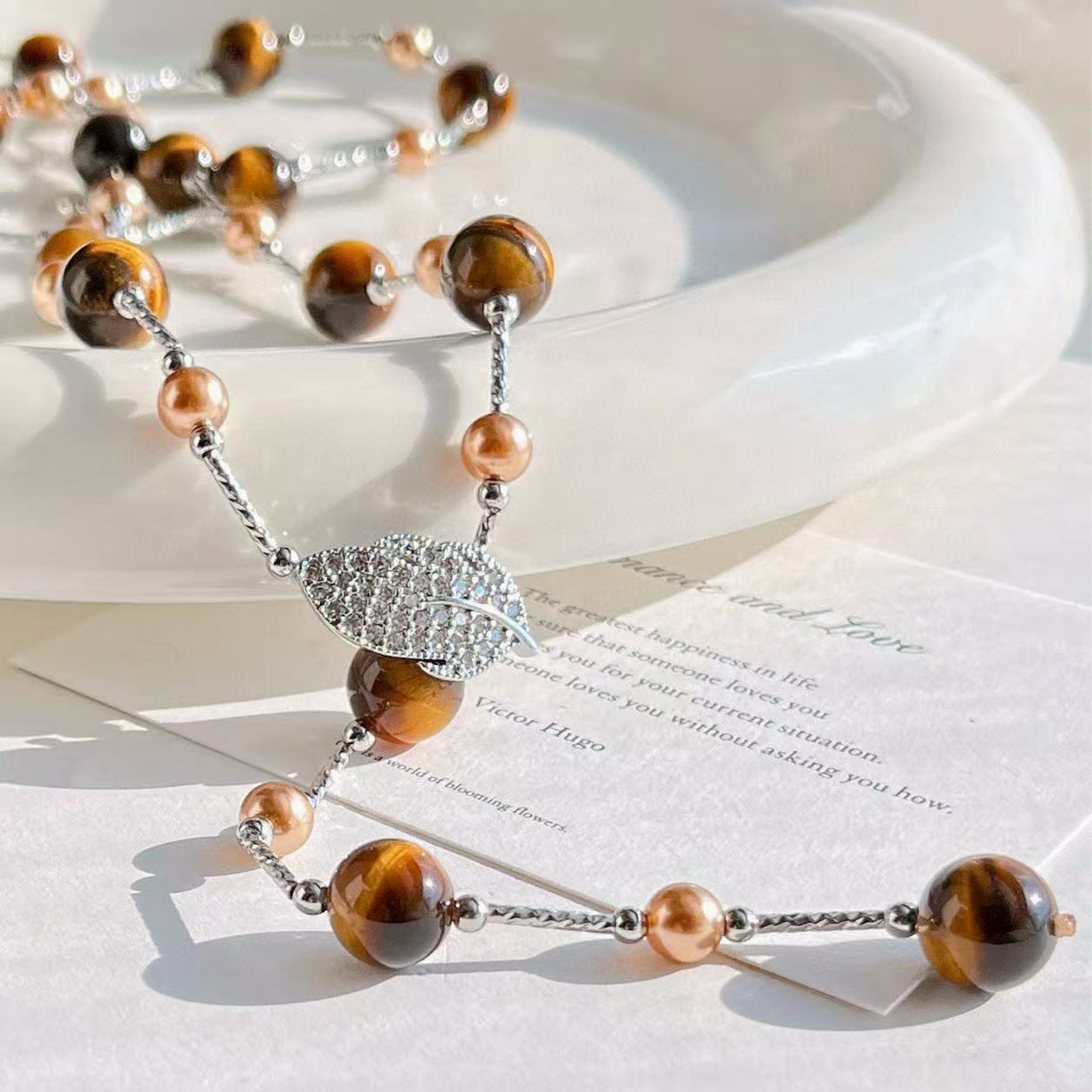 Boho Necklace for Women, Natur - Women Bags Price ulasan dan harga