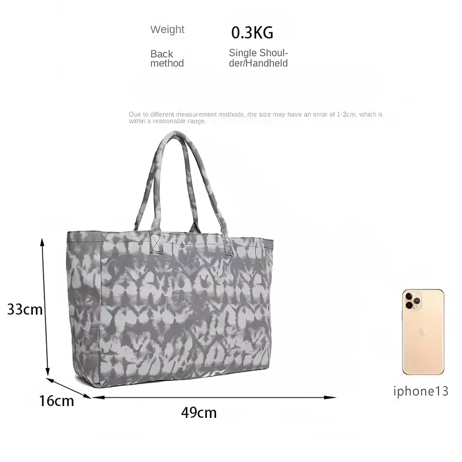 Casual Fitness Bag Yoga Bags f - Shopper Tote Canvas ulasan dan harga