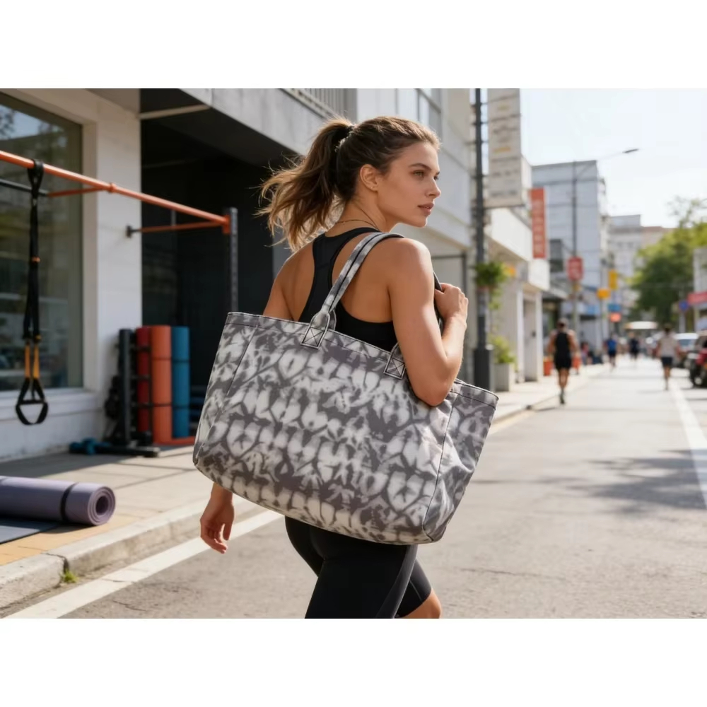 Casual Fitness Bag Yoga Bags f - Shopper Tote Canvas ulasan dan harga